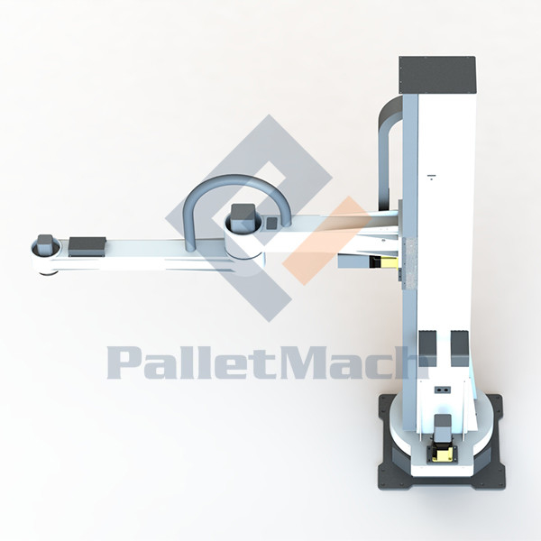 PLC and HMI Control System Robotic Palletizer 4-5 Axis Articulated Robot for 6-7 Kg Air Using