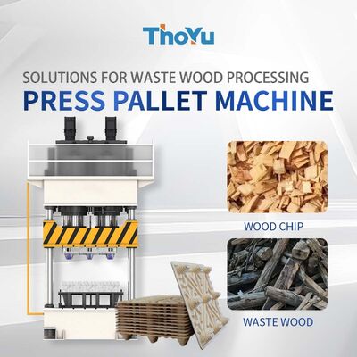 Comprar Plataforma de madera presionada reutilizable que hace la máquina 18.5kW 220V online manufacture