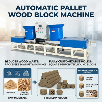 Comprar Pie de madera presionado Pier Blocks Making Machine de la plataforma online manufacture