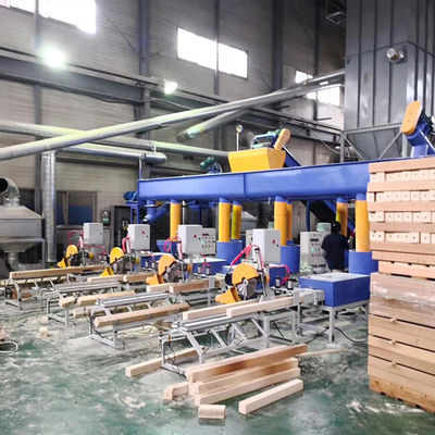 Comprar La prensa caliente automática comprimió la máquina de madera de los pies del bloque de la plataforma online manufacture