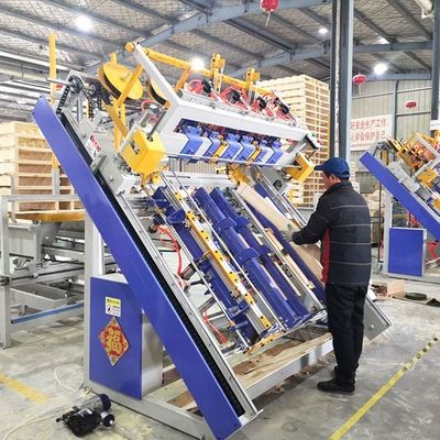 Comprar 2pcs/neumático Min Wood Pallet Nailer Machine con la pantalla táctil online manufacture