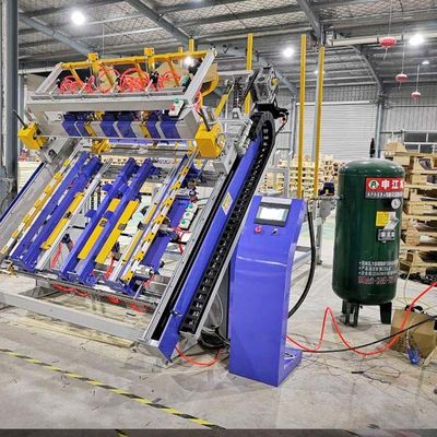 Comprar Equipo automático de máquina de construcción de paletas de madera Euro online manufacture