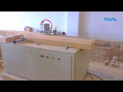 Auto pallet block cutting machine